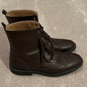 Men's Brown Leather Boots